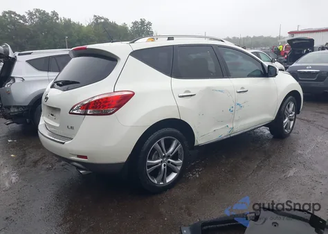 2011 Nissan Murano Le from USA, damaged, VIN JN8AZ1MUXBW061938